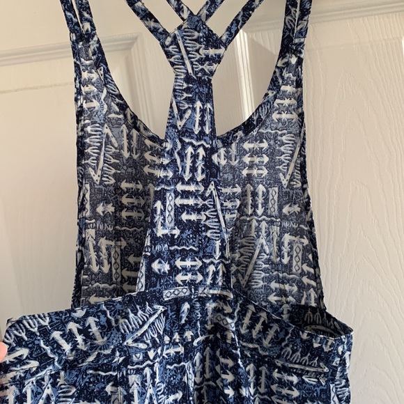 Small, urban outfitters Blue Aztec romper - Picture 4 of 4